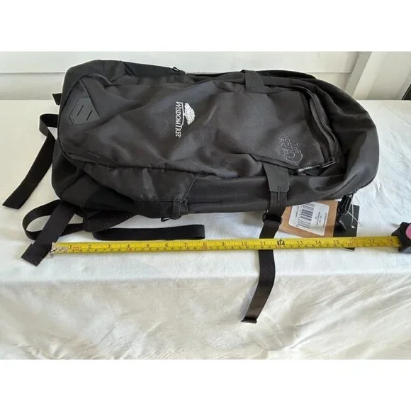 NWT The North Face Fall Line Backpack 28L Black Durable Hiking Travel Laptop OS